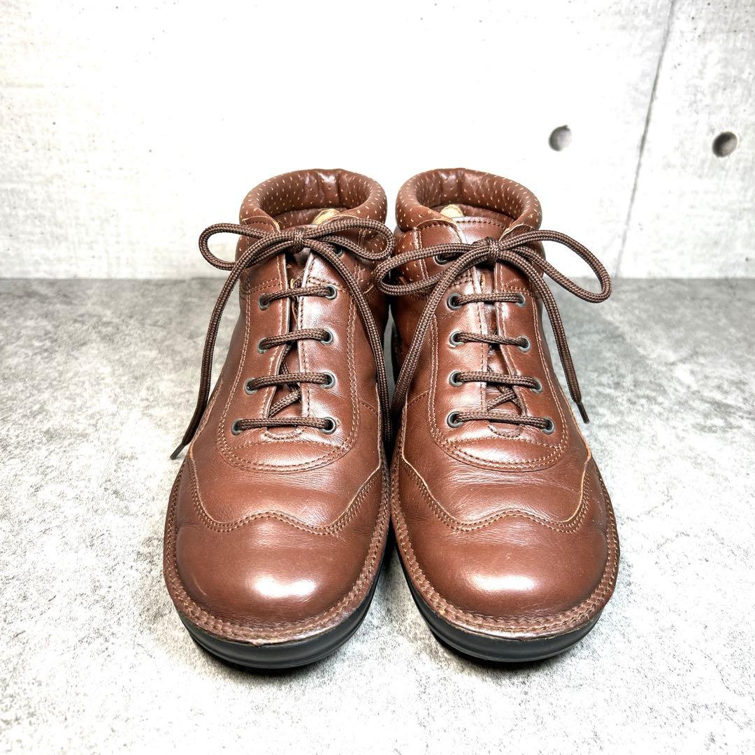 極美品【Strober】ストロバー/ハイカット✨レザー スニーカー