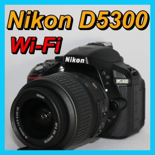 ☆D5300☆NIKON ニコン☆Wi-Fi内蔵 一眼レフ