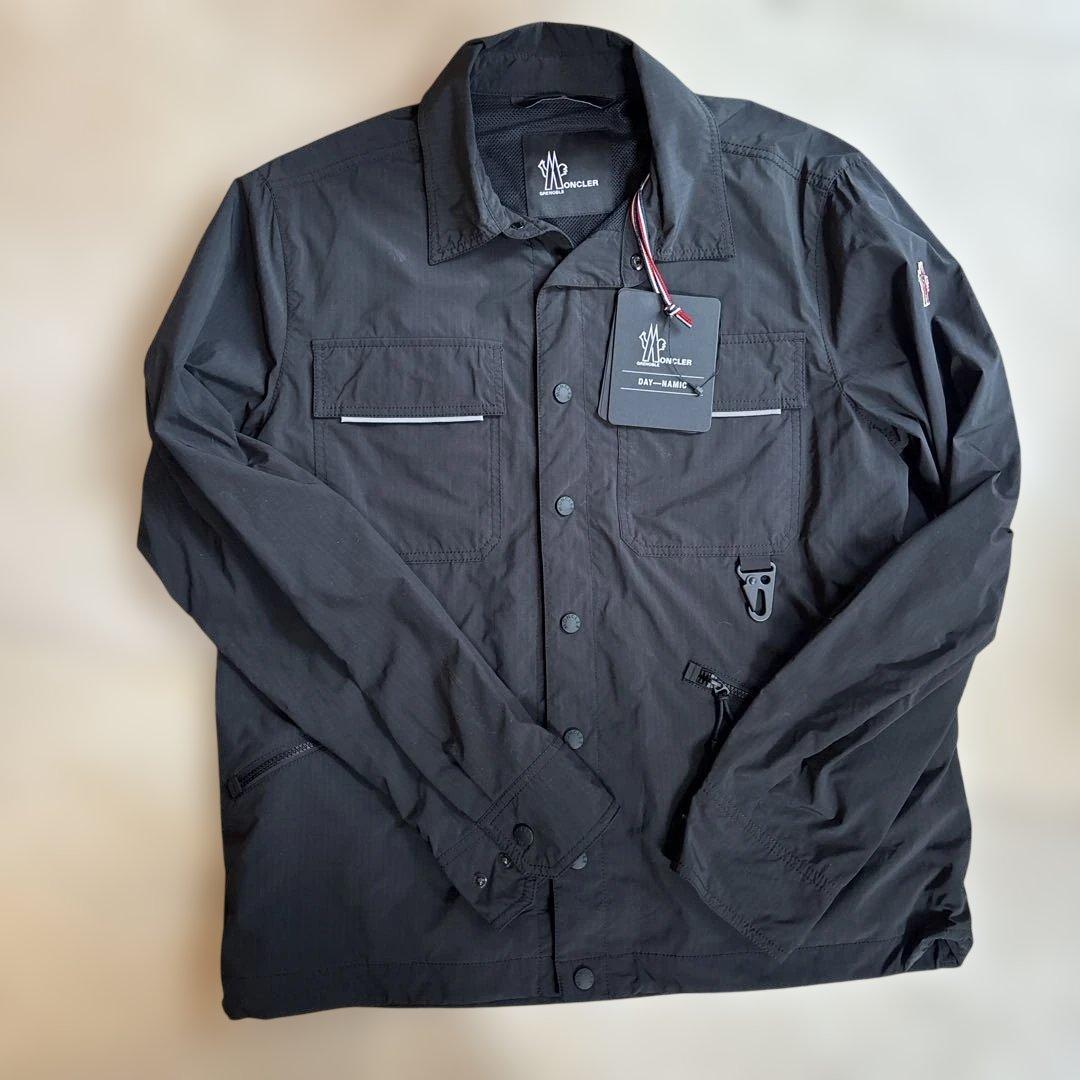 新品未使用！黒モンクレール　ウィンドブレーカー！ MONCLER（モンクレール） MONCLER Matt Black マットブラック