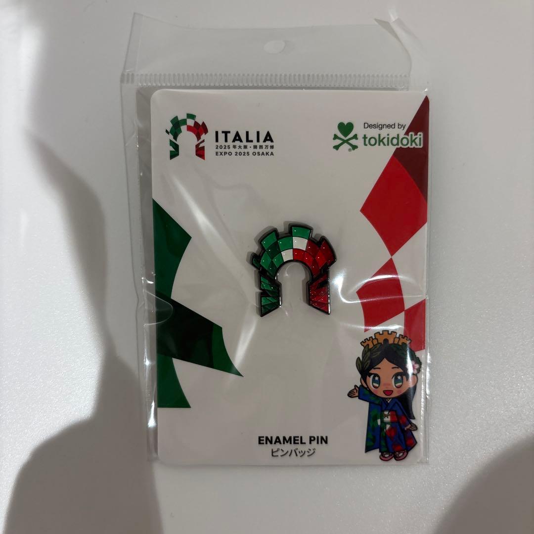 即完売！ レア！ 万博 イタリア館 イタリアパビリオン ピンバッジ