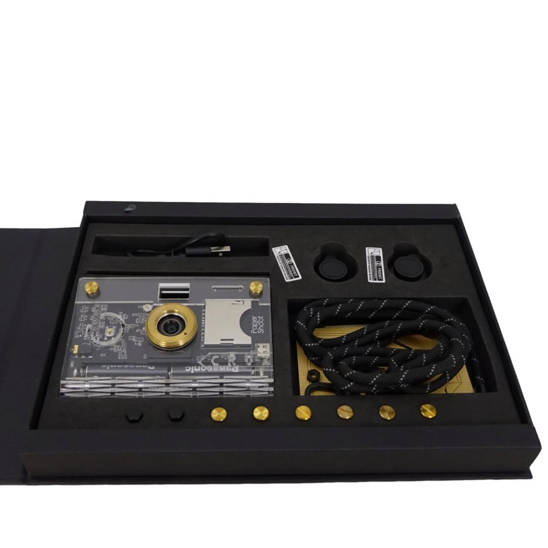 美品 ペーパーシュート カメラ PaperShoot CROZ 送料無料】台湾 【公式】ペーパーシュート CROZ ヴィンテージ 真鍮