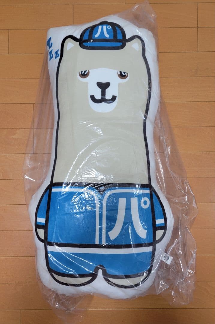 日本生命 セ・パ交流戦オリジナルグッズ セカパカ おやすみクッション 真・侍伝YAIBA プラチナムザッカダイカット クッション“ナマコ男