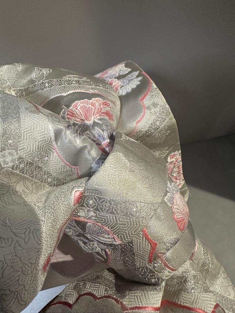 3日間特別価格！早い者勝ち☆ 二部式　作り帯　文庫結び　高級プラチナ箔