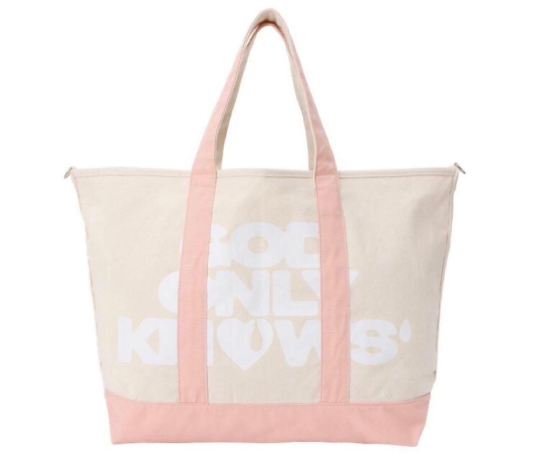 GOD ONLY KNOWS トートバッグ OVERSIZED SHOULDER TOTE BAG – GOD ONLY KNOWS