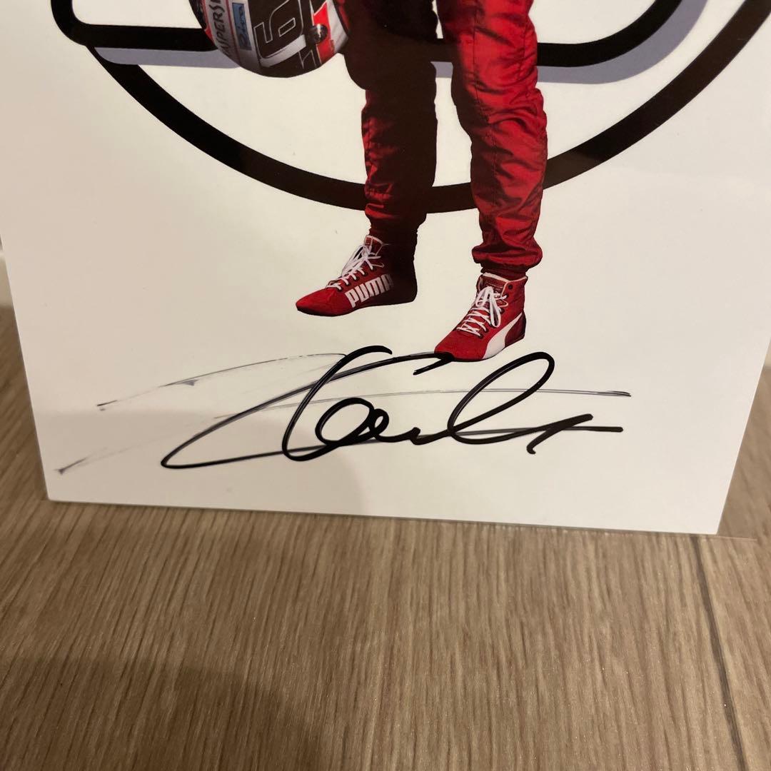 F1直筆サイン入り Ferrari セバスチャン・ベッテル＆シャルル