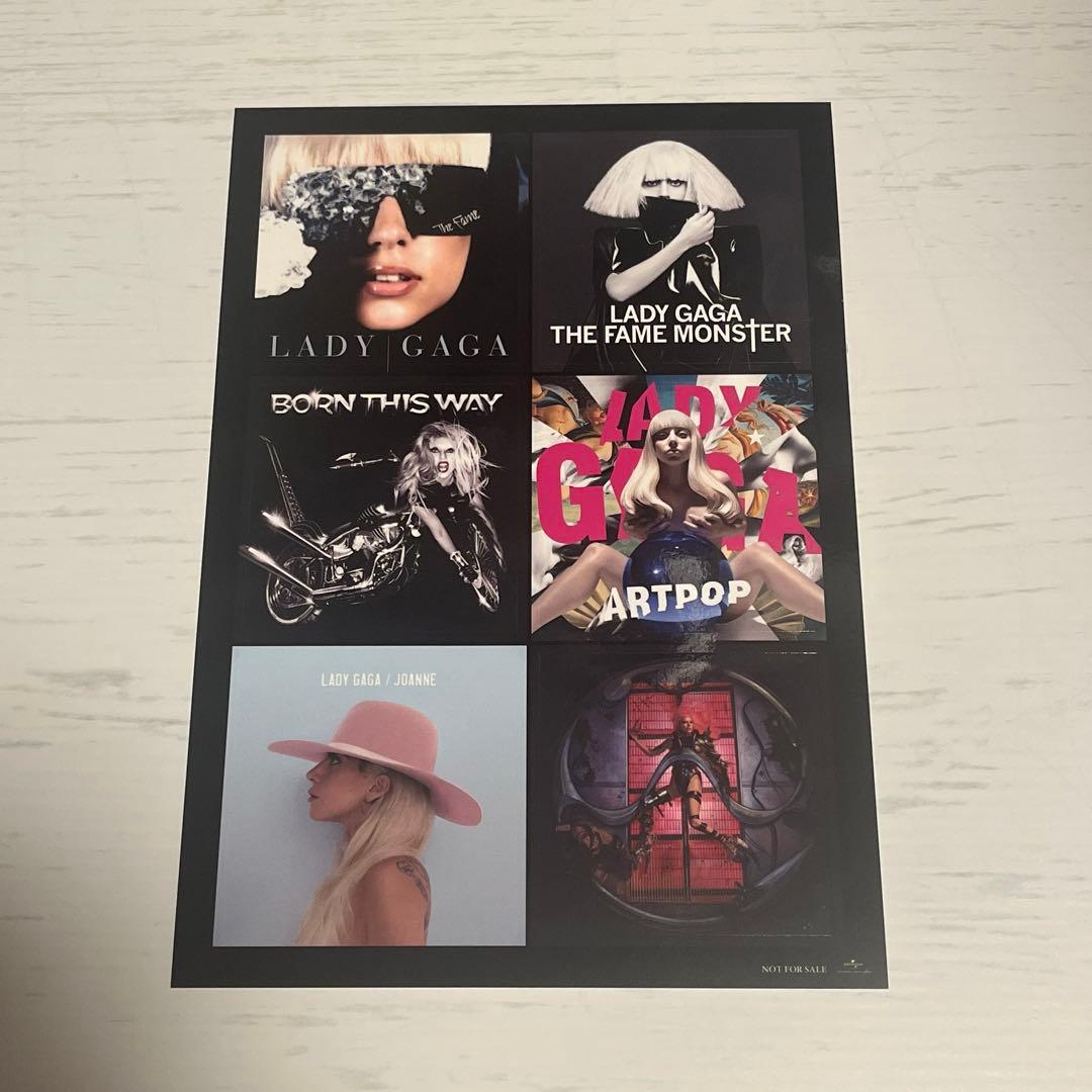 Lady Gaga ステッカーシート レディーガガ 限定 CD購入特典 - メルカリ