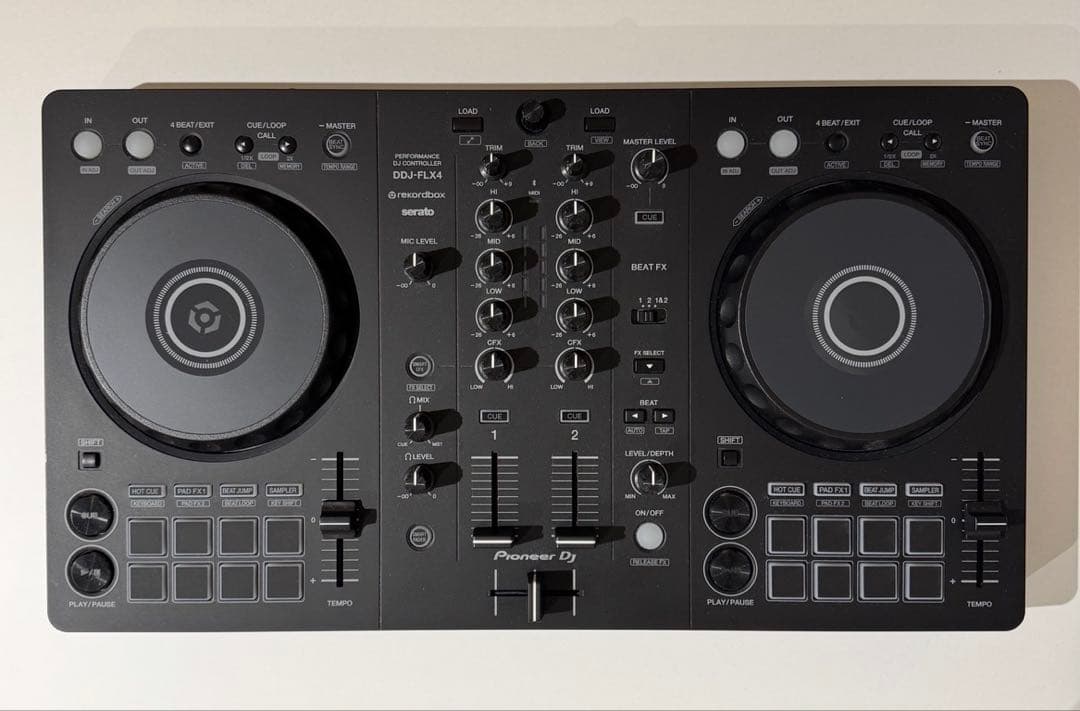 Pioneer DJ DDJ-FLX4 DJコントローラー DDJ-FLX4 - マルチアプリ対応2ch DJコントローラー (Black)