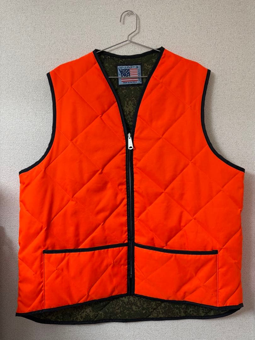 【SNAP’N’WEAR】スナップンウェア　　キルトナイロンベスト SNAP-N-WEAR/ベスト/スナップンウェア/キルティング/サーマル裏地