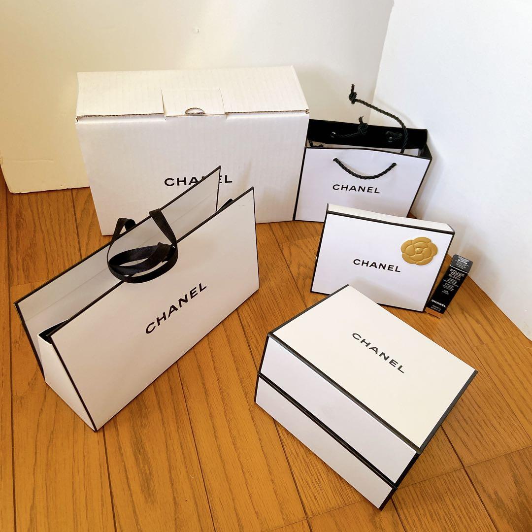 空き箱 プレゼントCHANEL シャネル プレゼントボックス ショッパー