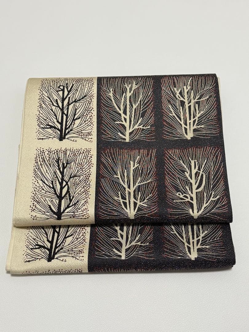 プ*読様 【新品未使用】ニ代目 川村久太郎 創作友禅 全通 袋帯 未