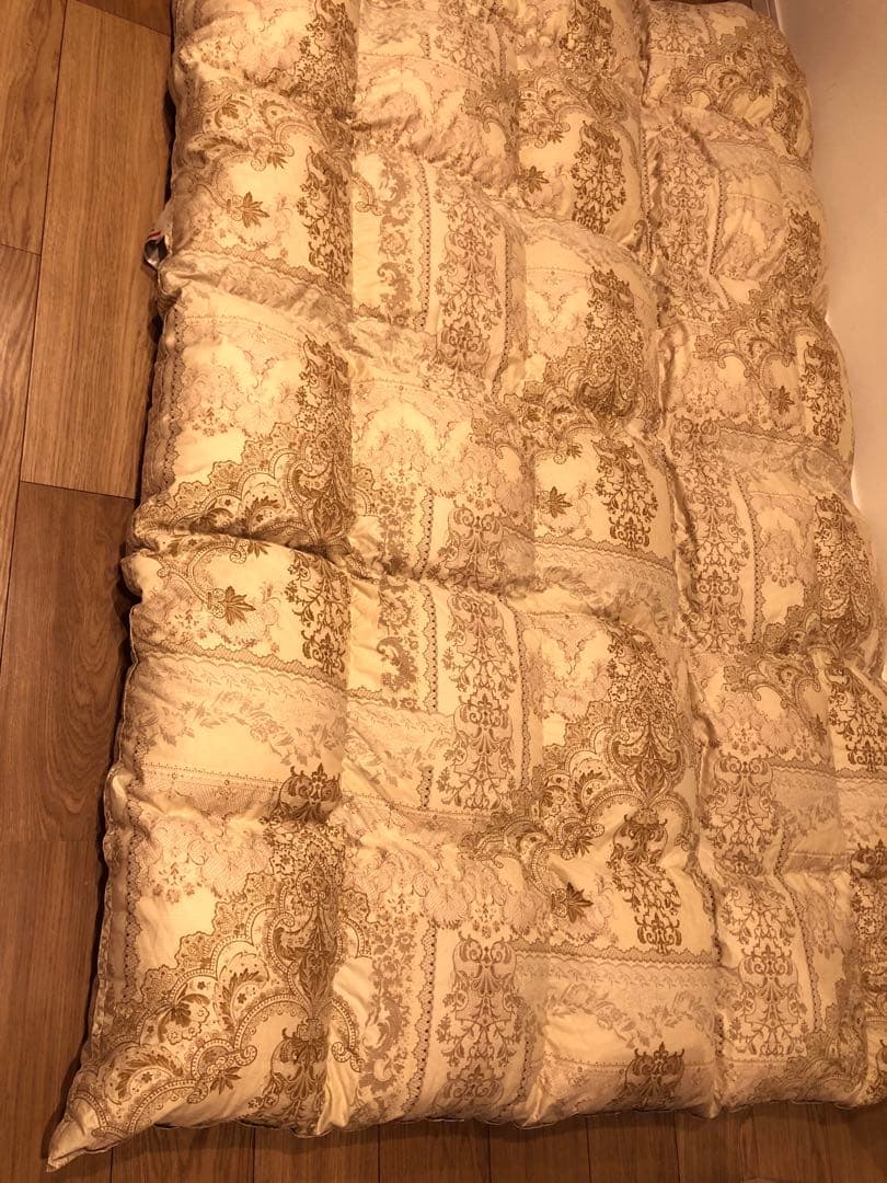 東京西川 超長綿100% ハンガリー産マザーグースダウン93% 1.2k 一層