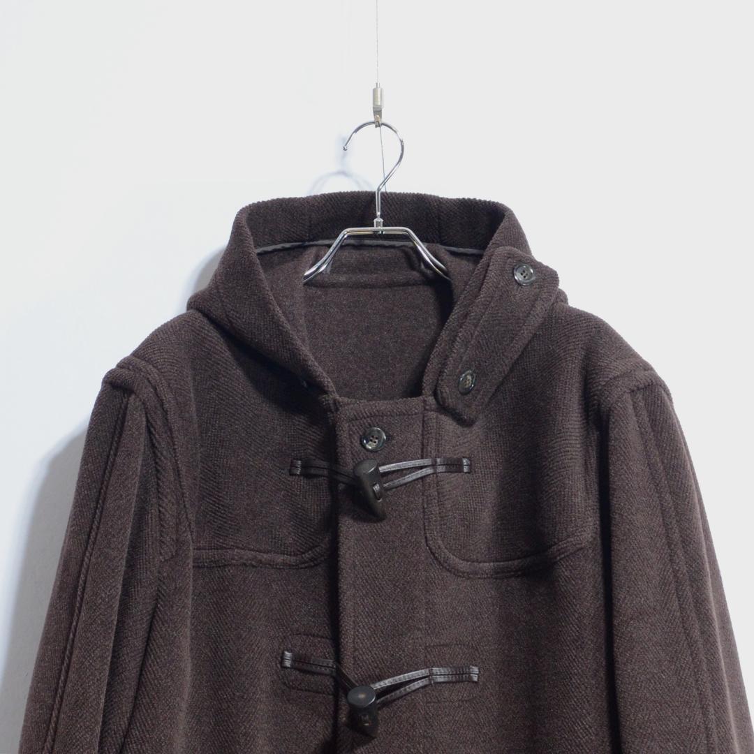 超貴重極上品 ムーアブルック製 カットパイル ダッフルコート H