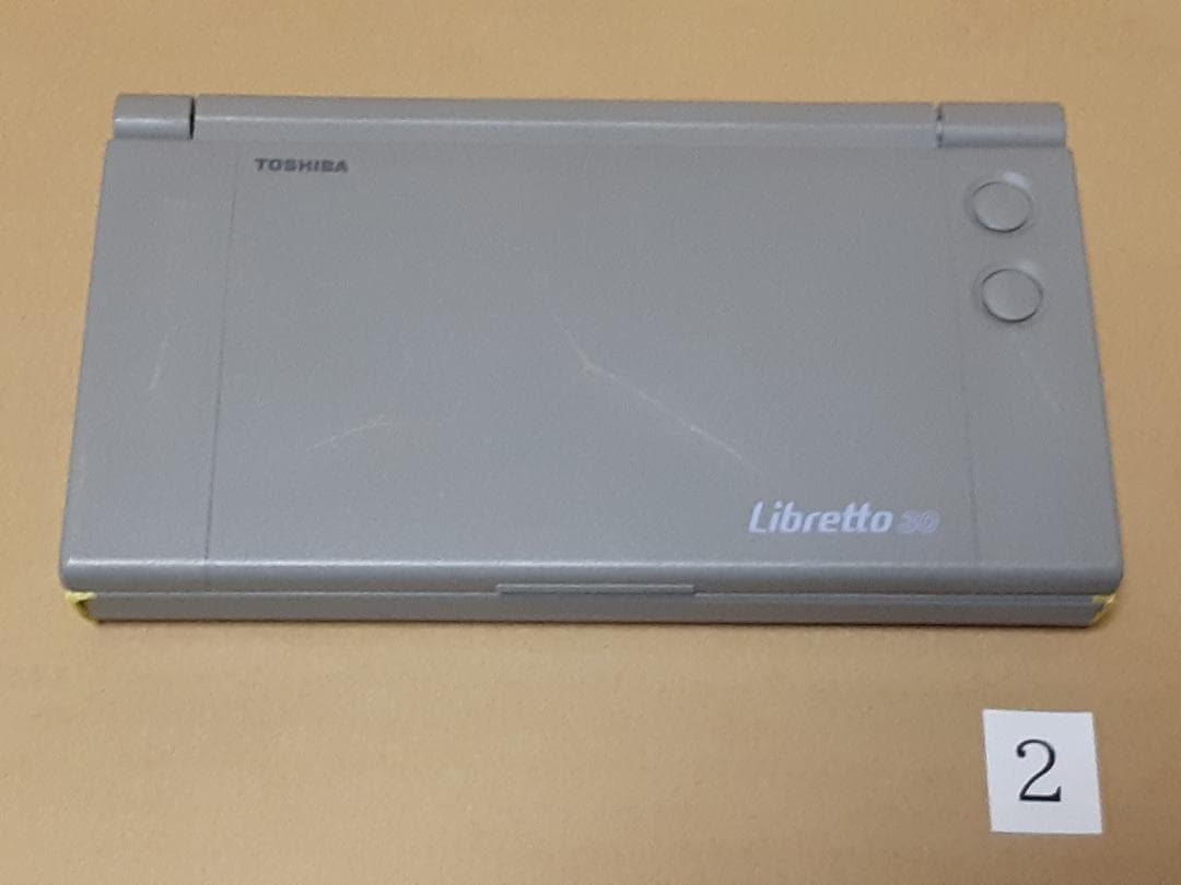 ジャンク】東芝 Libretto 30CT 起動可能 バッテリー使用可能 ② - メルカリ