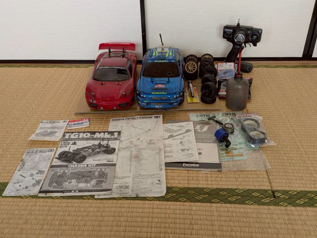 豪華！エンジンラジコンセット エンジンRCカーの「TG10-Mk.2FZ」シャーシを大幅リファイン！最新