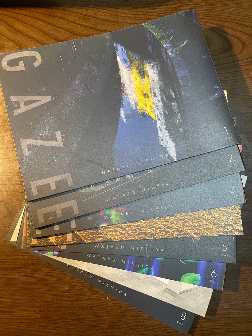 西田航 写真集 GAZE Vol. 1-8 GAZE / WATARU NISHIDA - YouTube