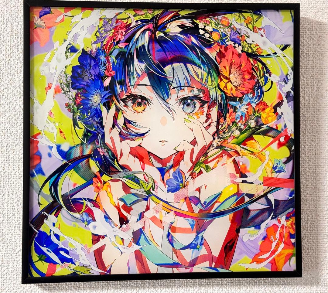 最終値下]Mika Pikazo 【複製原画】 A3変形サイズ 個展受注生産品