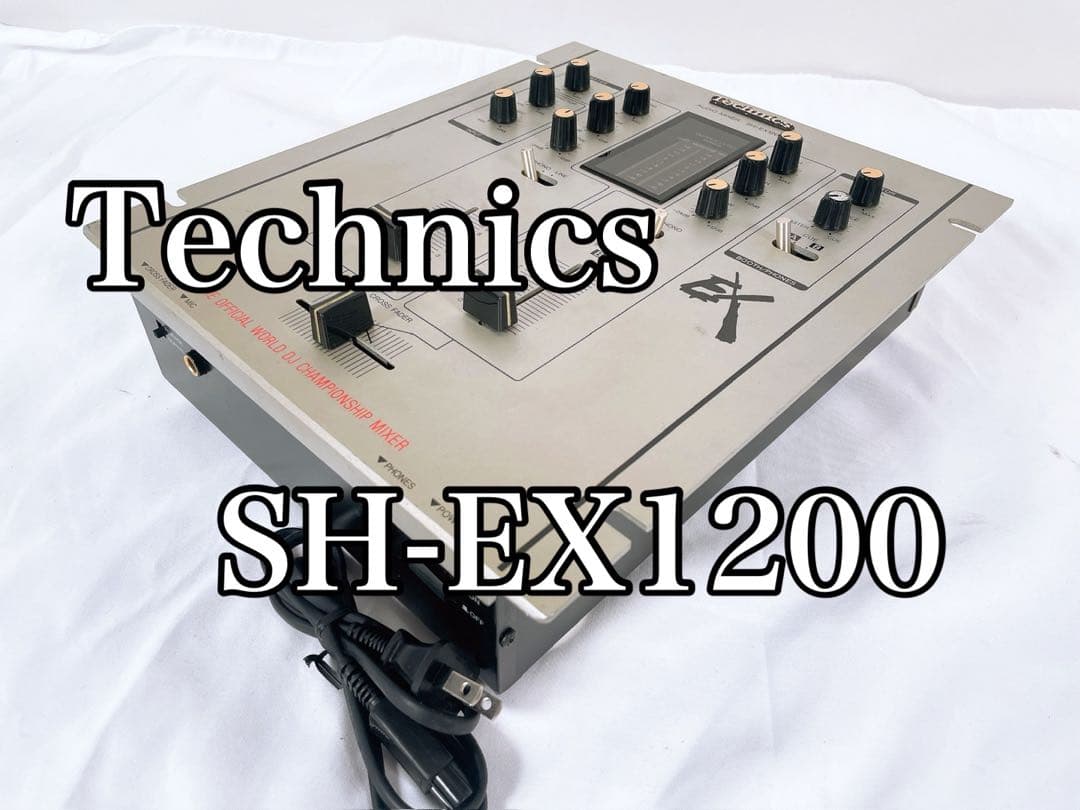 【良品】 Technics テクニクス DJミキサー SH-EX1200 中古品】Technics/DJミキサー/SH-EX1200-K -DJ機材アナログレコード