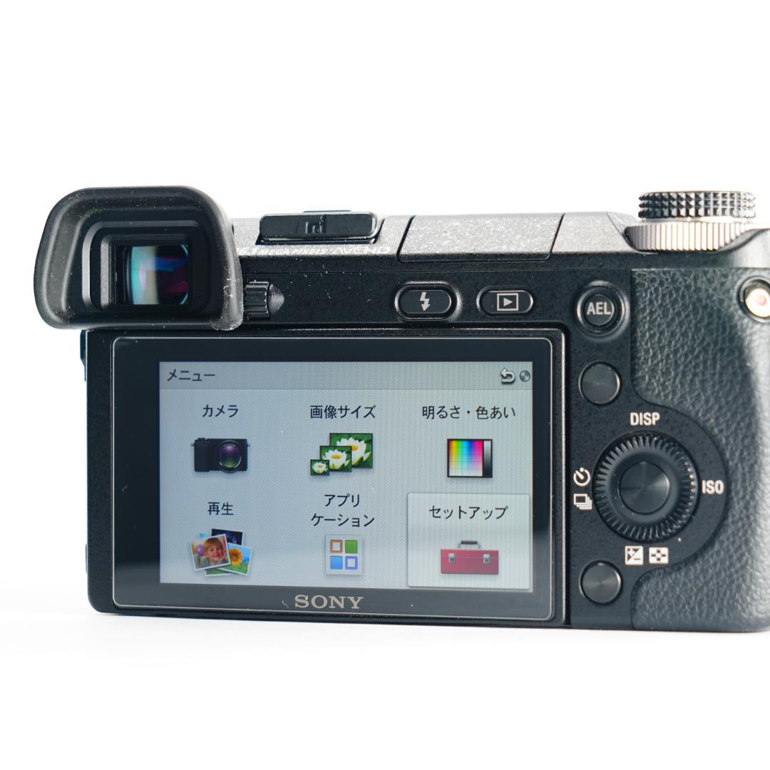 S2451/極美品/SONY NEX-6/ミラーレス/α6400の系譜 - デジタルカメラ
