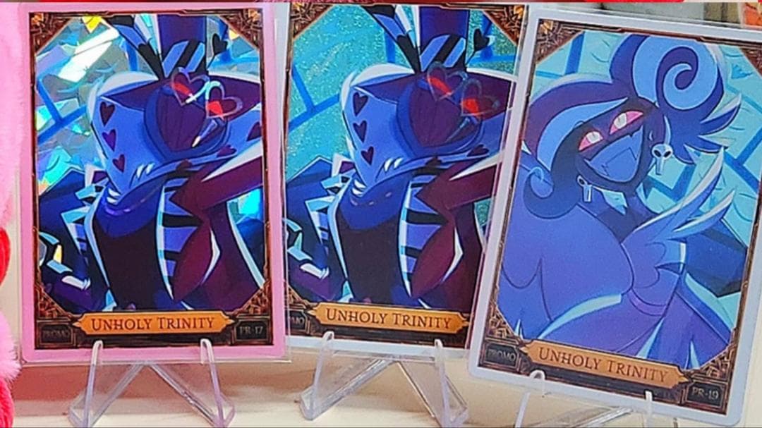 ハズビンホテル ヴァレンティノ ヴェルベット プロモカード ハズビン•ホテル ヴォックス ヴァレンティノ ヴェルベット 箔押し