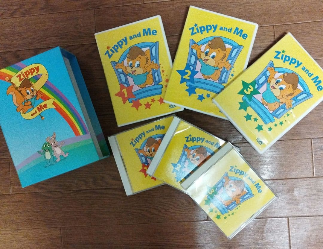 Zippy and Me DVDセット（1-3巻）ディズニー英語システム - メルカリ