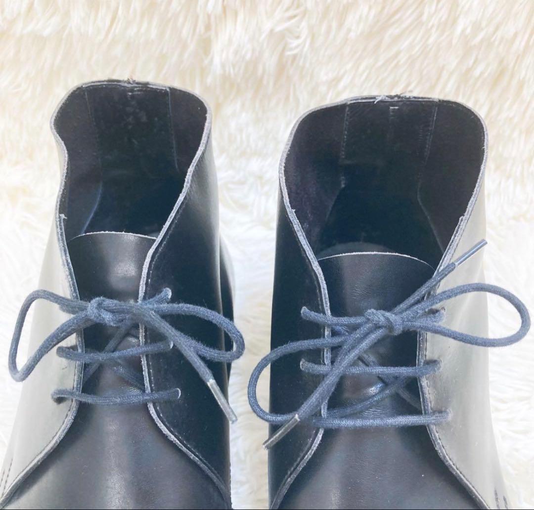 価格相談。ジョージクレバリーチャッカブーツ ブラック 27.5cm