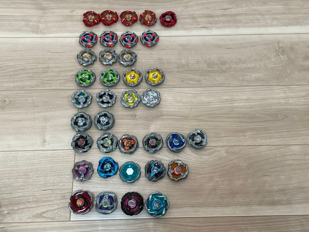 ベイブレードx 引退 まとめ売り エアロペガサス x3 赤ブラストペガサス