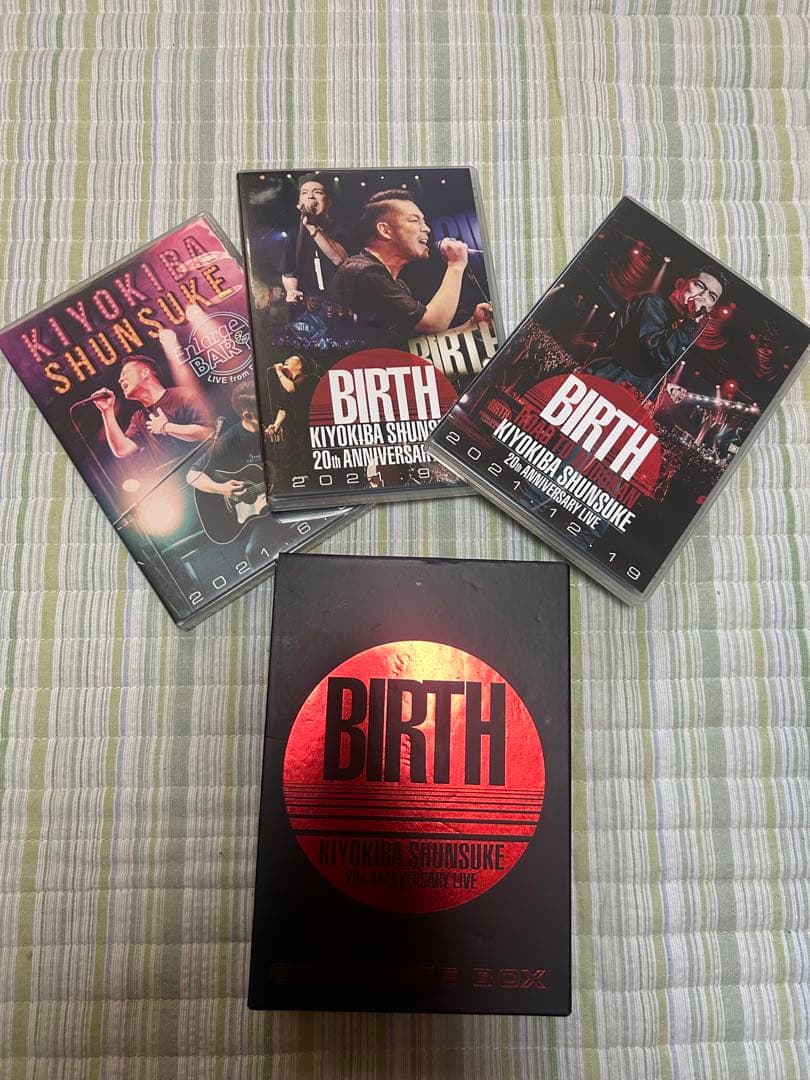 清木場俊介BIRTH~ROAD TO BUDOKAN~complete box 清木場俊介 20TH ANNIVERSARY LIVE BIRTH THE FINAL at日本武道館