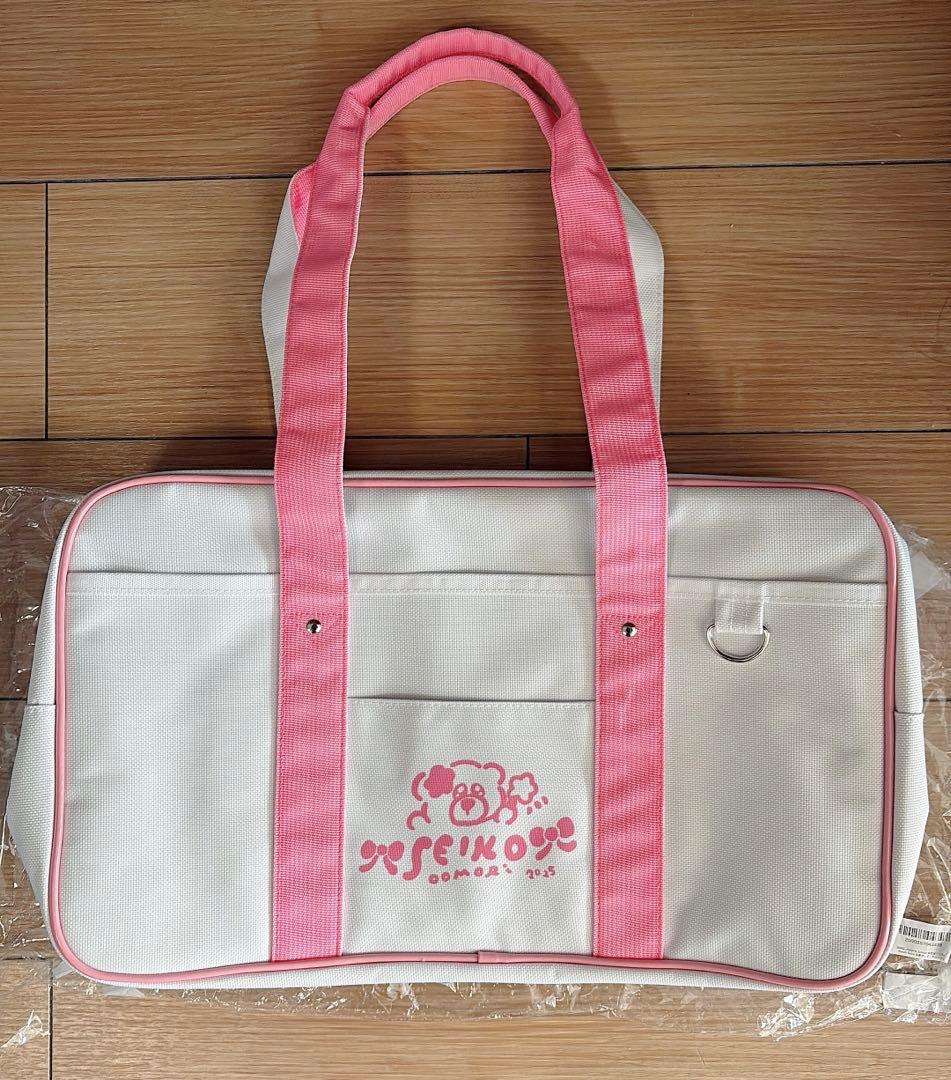 大森靖子　落書きしまくろ白スクバ　バッグ Post by こーが. on X: スクバ！