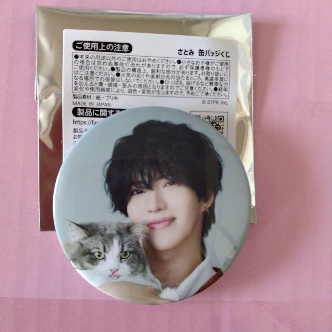 すとぷりさとみくんワンマン実写缶バッチ - メルカリ