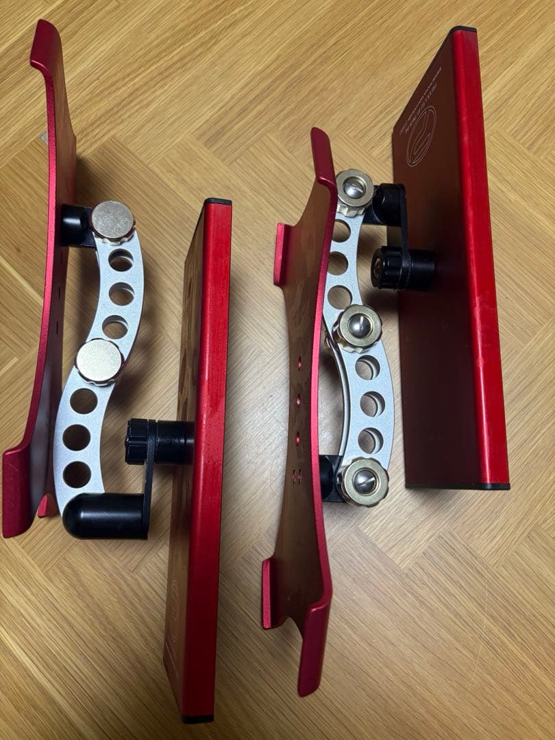 《美品》PROX ワカサギ 叩き台 レッド 2台