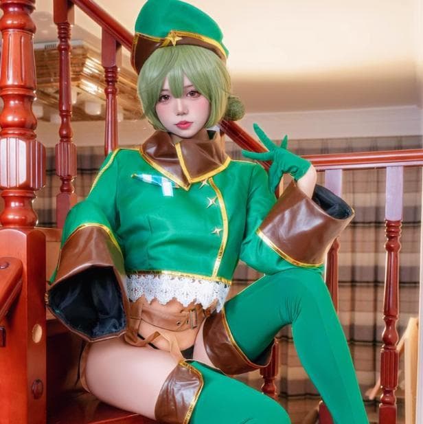 魔法少女にあこがれて 阿良河 キウィ レオパルト　コスプレ衣装 Amazon.co.jp: [SCLYX] 魔法少女にあこがれて 阿良河キウィ/レオパルト