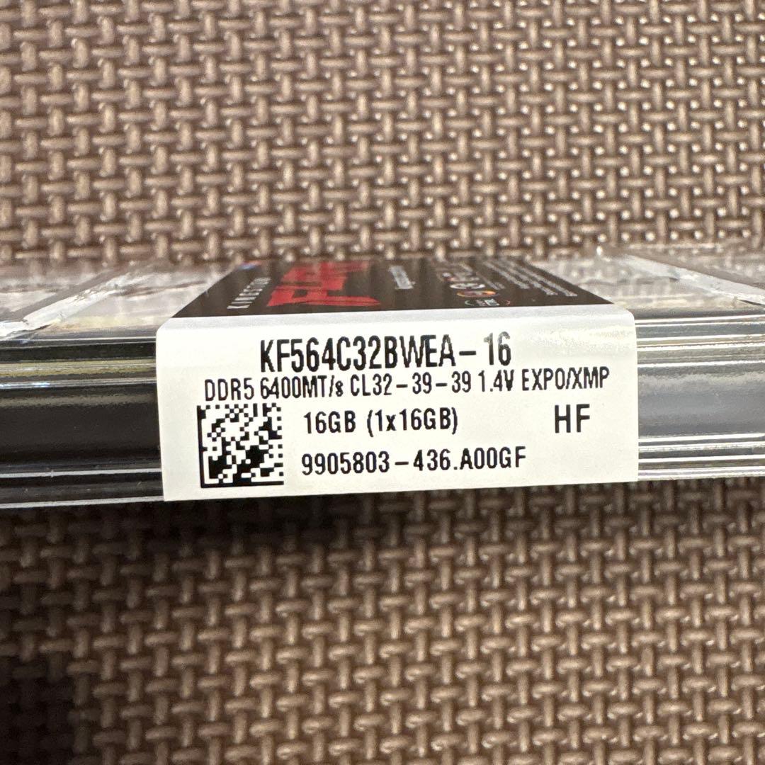 Kingston KF564C32BWEA-16 キングストン メモリ - メルカリ