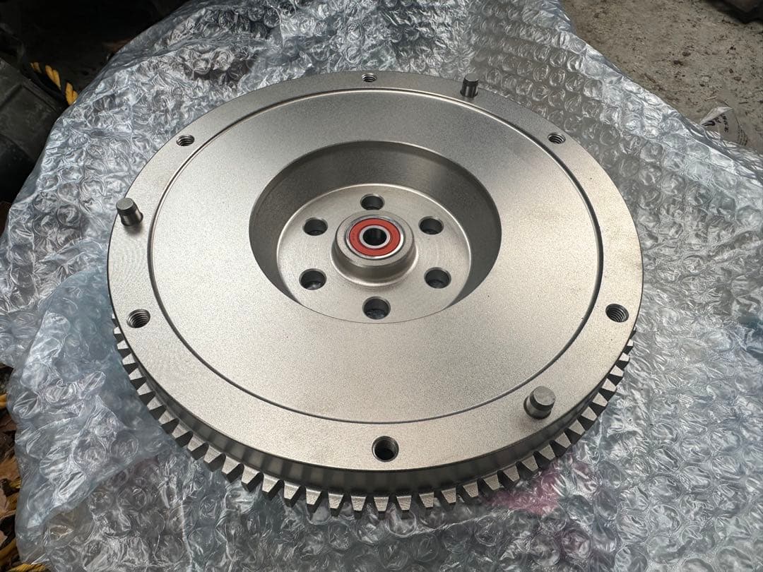 アルトワークス HA21S軽量フライホイール シルクロード FW41 未使用 シルクロード 製 クロモリ軽量フライホイルSUZUKI アルトワークス