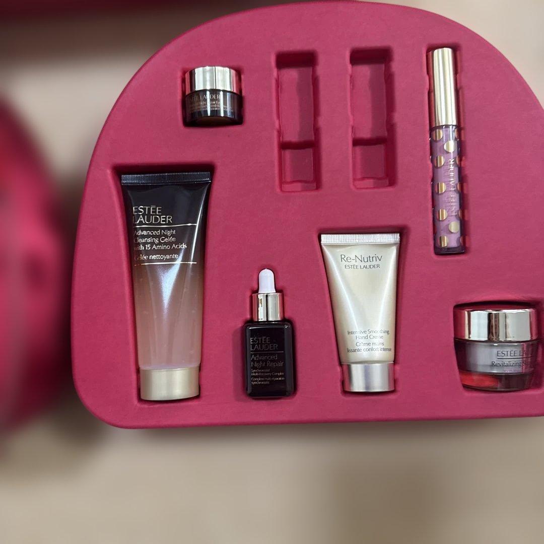 リップ2本なし 新品 エスティローダー メークアップ2025クリスマス