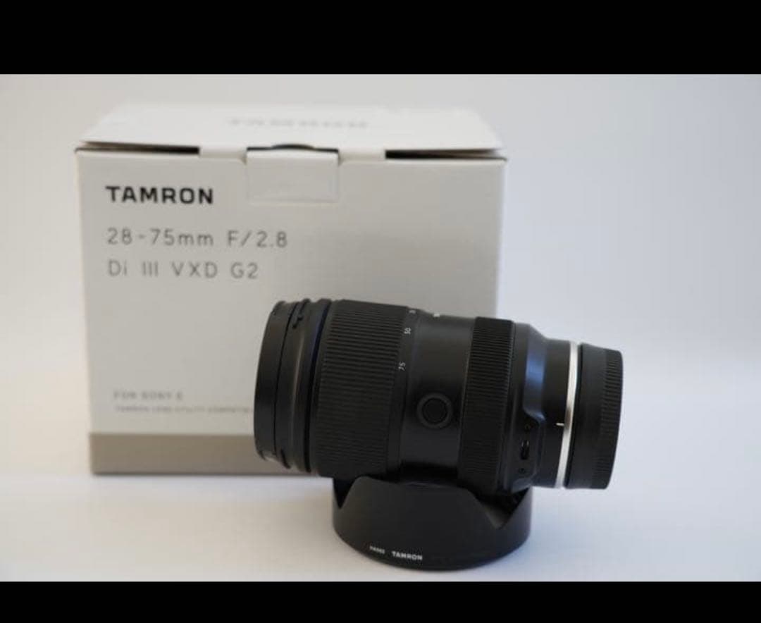 レンズ(ズーム) TAMRON 28-75mm F2.8 G2 (Sony E) Amazon.co.jp: 28-75mm F/2.8 Di III VXD G2 A063S ソニーEマウント用