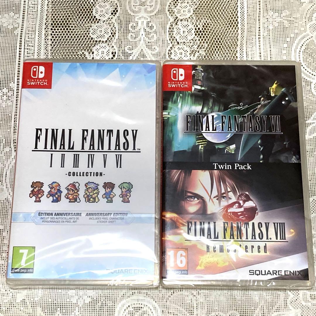 新品 ファイナルファンタジー ピクセルリマスター VII VIII ツインパック FINAL FANTASY VII & FINAL FANTASY VIII Remastered Twin-Pack