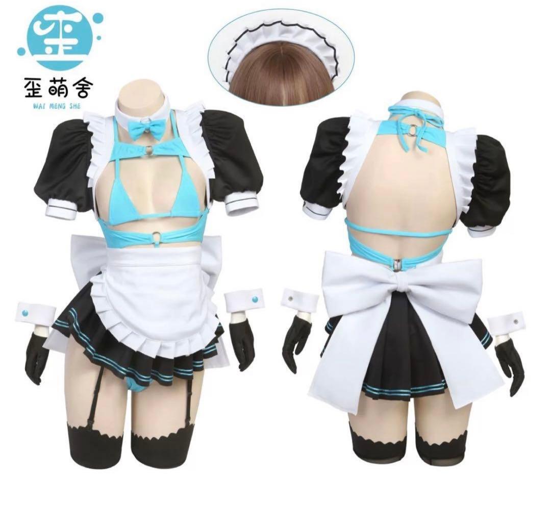 萌歪舎 ブルアカ アスナ マイクロビキニ メイド