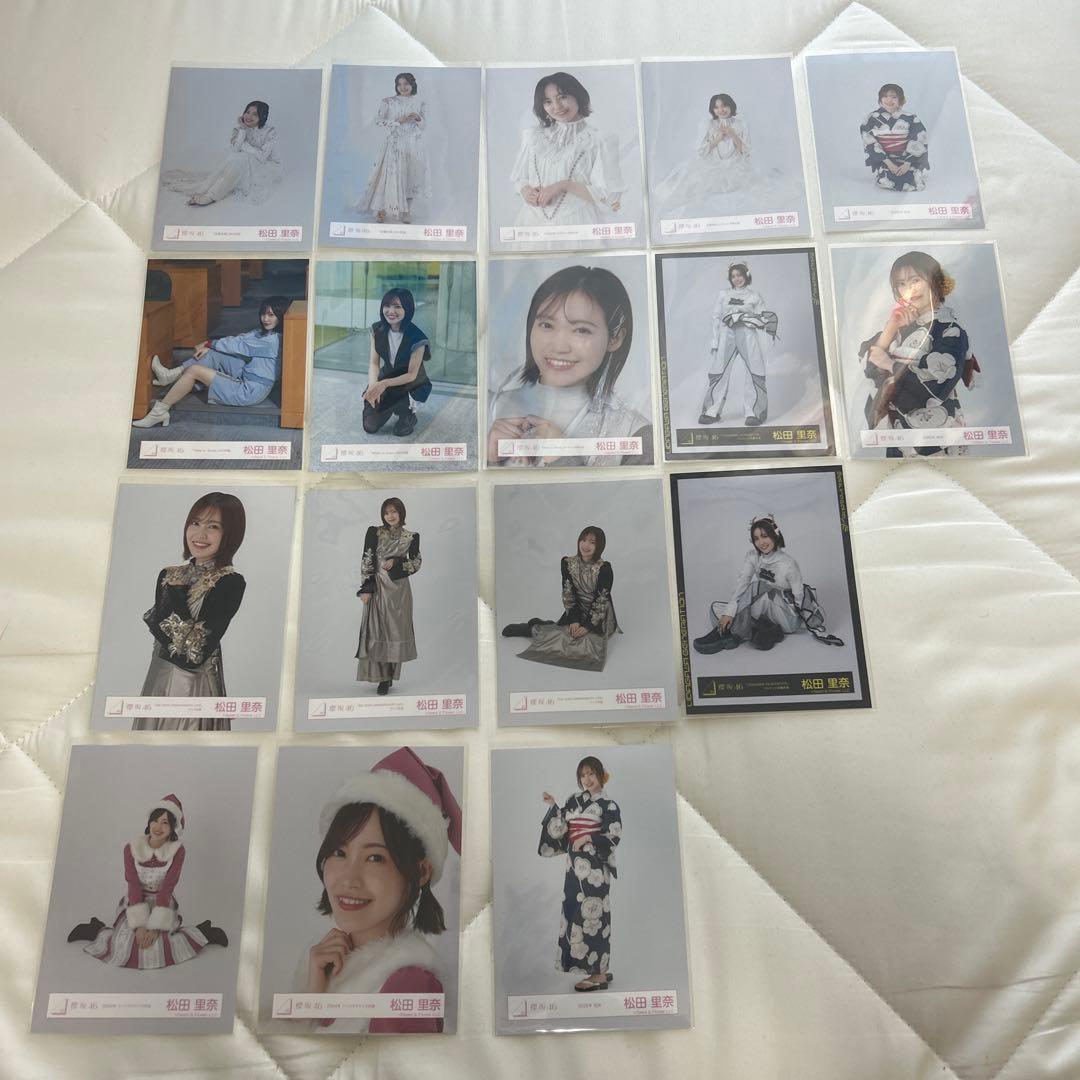 櫻坂46生写真 松田里奈 まとめ売り - メルカリ