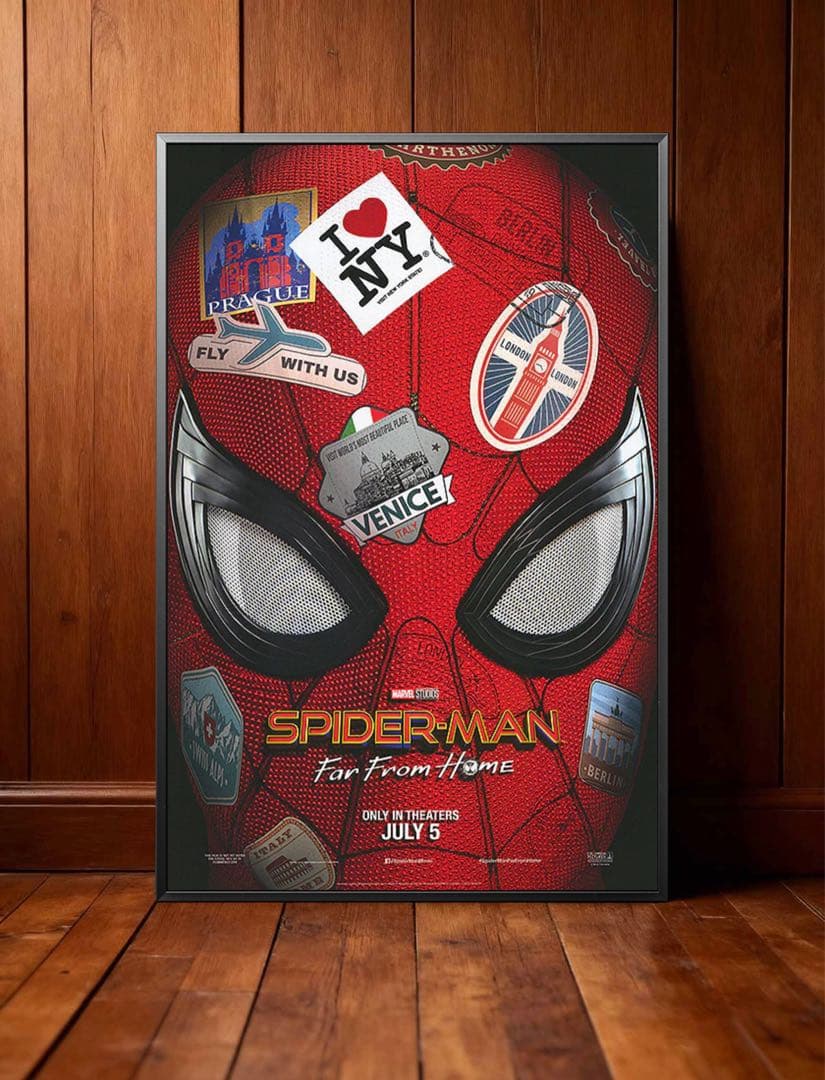 枚数限定*映画館用両面印刷ポスターUS版:スパイダーマン ファーフロム