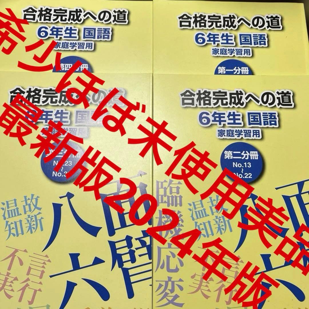 ㉔A 浜学園　合格完成への道 6年生 国語 重要教材❣️ 家庭練習用 ㉔A 浜学園 合格完成への道 6年生 国語 重要教材❣️ 家庭練習用 浜