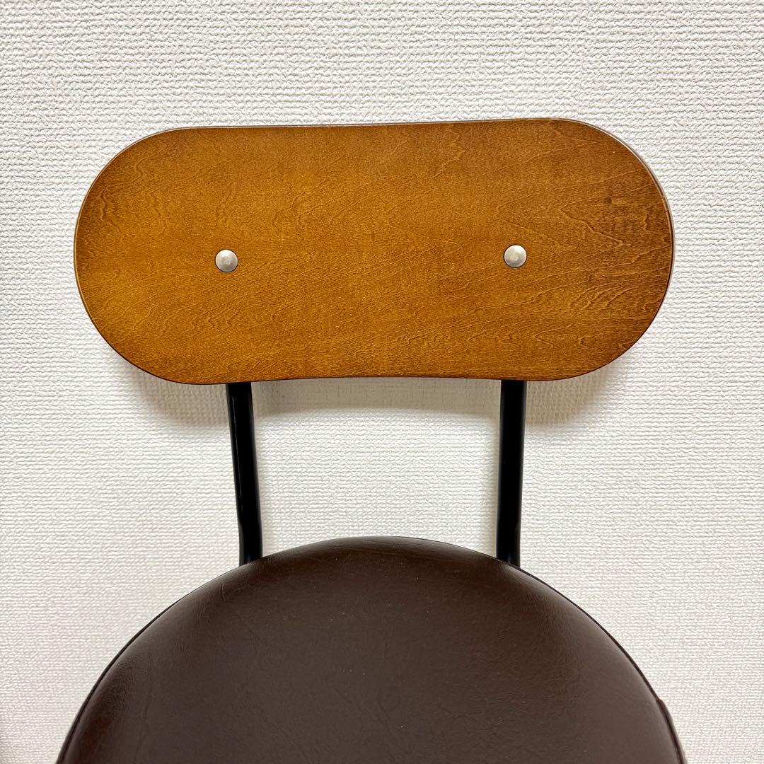 【田中　太郎】カウンターテーブル 昇降チェア 足置き ２脚セット