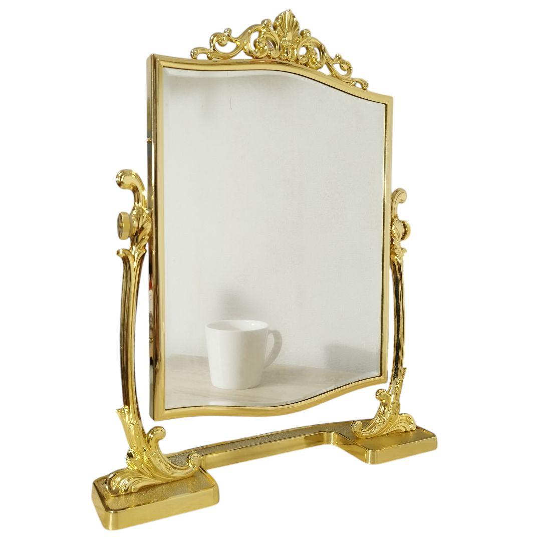 資生堂 花椿会 記念品 スタンドミラー 鏡 ミラー 非売品 ノベルティ