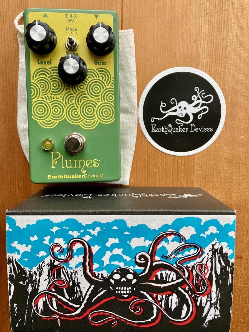 ギター EarthQuaker Devices Plumes EarthQuaker Devices Plumes Small Signal Shredder Overdrive Guitar
