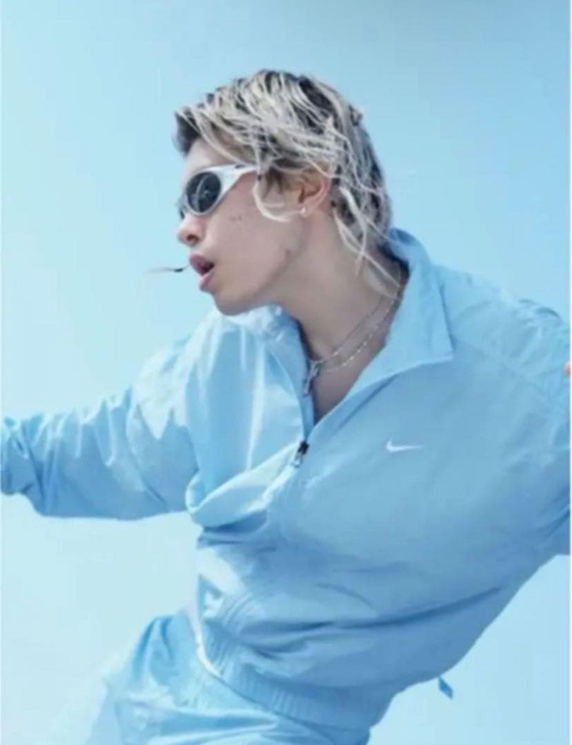 nike labジャージ tohji Tohji着用 Nikeナイロンジャケット