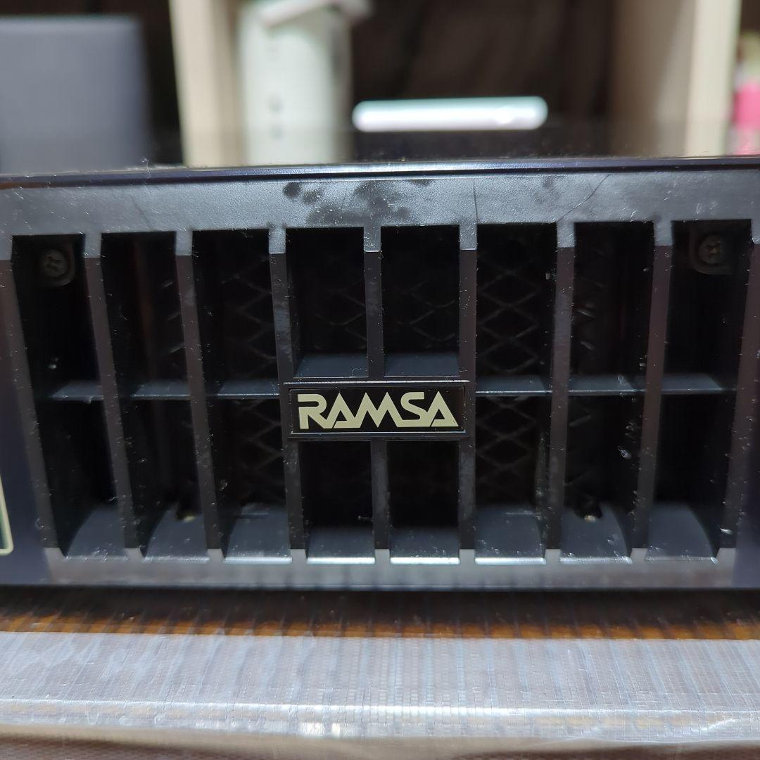 希少 昭和レトロ商品）ナショナル 2チャンネルパワーアンプ WP-9110