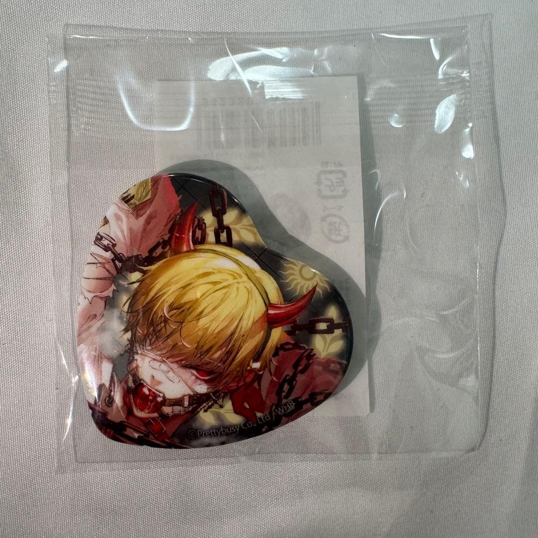 地獄のどこが悪い くじ引き堂 C賞 ハート缶バッジ ラファエル - メルカリ