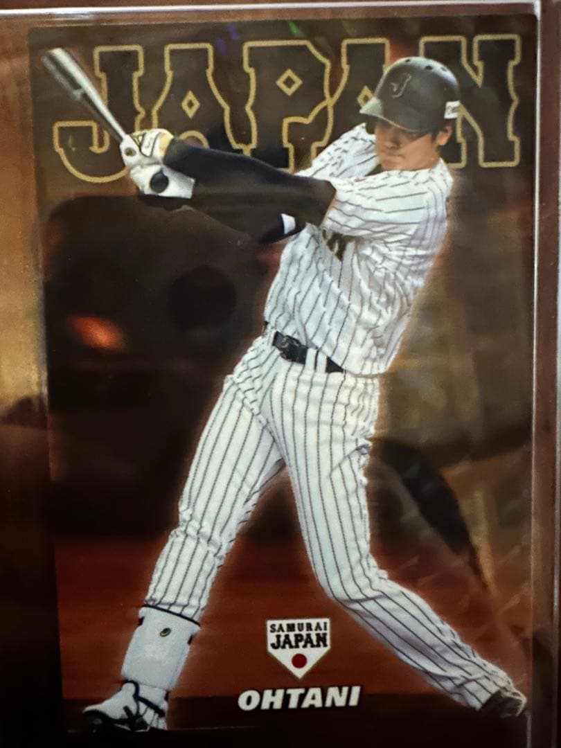 プロ野球チップスカード 大谷翔平 侍ジャパン トレーディングカード
