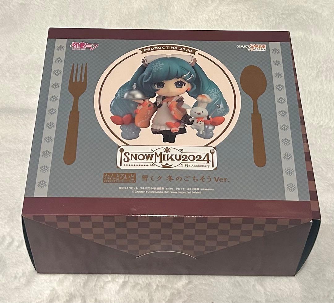 初音ミク 雪ミク ねんどろいど 2024 冬のごちそう ねんどろいど 雪ミク 冬のごちそうVer. (ワンダーフェスティバル 2024