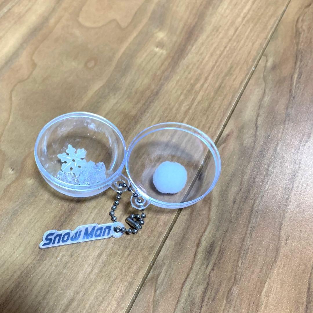 Snow Man ポップアップ スノーボールキーホルダー 向井康二デザイン