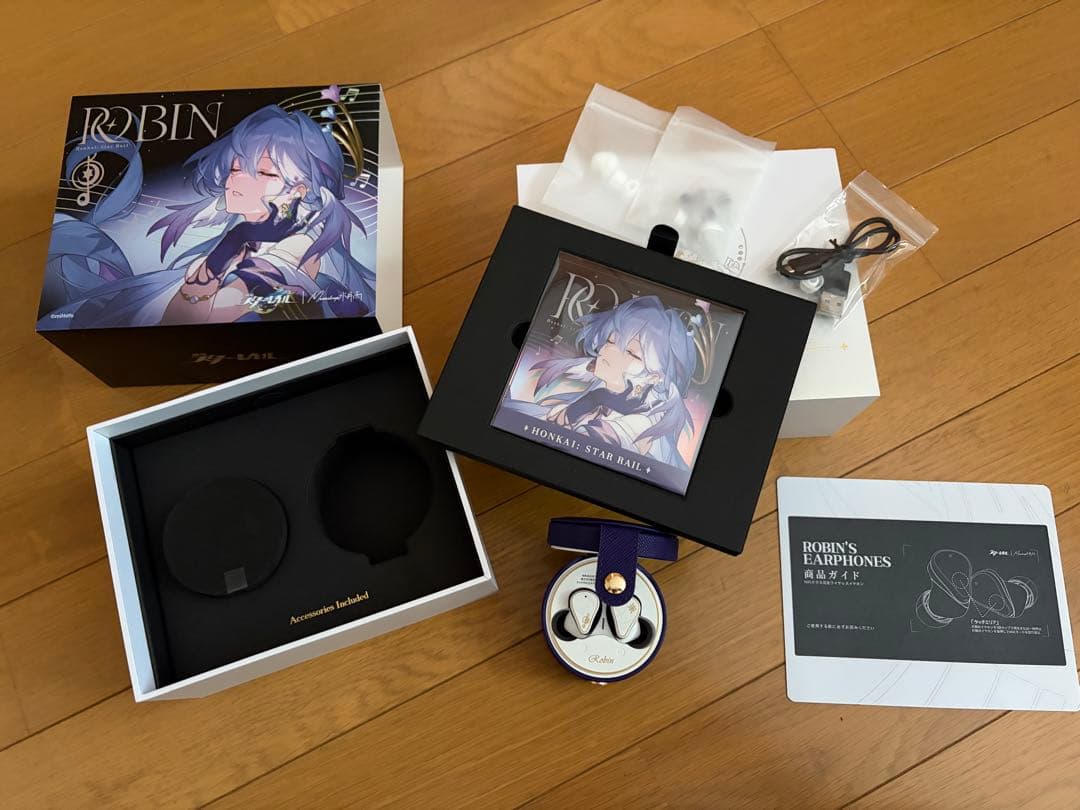 Moon drop 水月雨 ROBIN'S EARPHONES Amazon.co.jp: 水月雨 MOONDROP x 崩壊：スターレイル Robin's